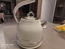 北鼎（Buydeem） 电热水壶便携式家用便携式烧水壶全自动一体304不锈钢自动断电高颜值热水壶 K203浅杉绿 实拍图