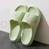 IQGD 拖鞋男女地板拖鞋软底情侣防滑浴室 浅绿 38-39【适合37-38】  实拍图