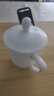 浩雅景德镇瓷器杯带盖陶瓷茶杯商务会议杯办公家用纯白1号茶杯1只装 实拍图