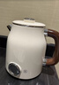 美的（Midea）艺术家电热水壶  烧水壶自动断电保温一体  1.6L大容量电热水壶 316L不锈钢恒温壶 精准控温 63-Q 实拍图