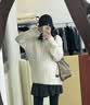 猫人孕妇打底裤女秋冬加绒加厚保暖棉裤孕期托腹不掉裆灰色棉质连裤袜 深灰-连脚 均码 【150g-无绒】 适合15-25℃ 实拍图