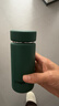 虎牌（TIGER）迷你口袋杯轻量便携双层真空保温保冷杯MMP-B20C-GE雨林绿200ml 实拍图