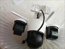 网络眼三镜头家用监控摄像头室外无需连wifi终身免流量手机远程监控360无死角带夜视防水监控器 实拍图