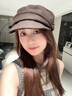 凡饰（FANCET）帽子女秋冬日系优雅贝雷帽简约气质显脸小渔夫帽保暖鸭舌帽送妈妈 实拍图