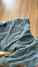 Clarkarida内裤男黑科技石墨烯10A抗菌内档平角裤中腰无痕透气男士内裤冰丝 黑色+浅灰+深灰+湖蓝 【纯棉】 4条 3XL (160-180)石墨烯内档 实拍图