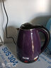 半球（Peskoe）电水壶食品级不锈钢自动断电防干烧家用电热水壶双层防烫烧大容量电水壶 2L 紫色款大容量【保温款】 实拍图