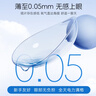 海昌H2O Air蓝透明近视隐形眼镜日抛30片装 无感buff空气薄片 475度 实拍图