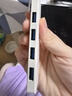 绿联USB3.0扩展器 扩展坞高速4口分线器 拓展电脑多接口HUB集线器 转换转接头延长线 0.15米 奶茶色 实拍图