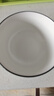 陶瓷碗家用喜庆乔迁新居碗碟餐具套装黑线欧式米饭碗 金钟黑线4碗 实拍图