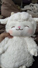 名创优品（MINISO）羊咩咩站姿毛绒公仔玩具玩偶娃娃抱枕送女友儿童生日礼物女 暖白 实拍图