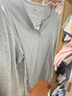 UR2025秋季新款女装时尚休闲简约基础修身T恤UYB450010 花灰 XL 实拍图