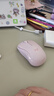 罗技（Logitech）M221轻音鼠标 无线鼠标 办公鼠标 对称鼠标 带无线微型接收器 茱萸粉 实拍图