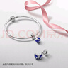 潘多拉（PANDORA）银色圆梦手镯925银简约diy高级百搭情侣生日礼物送女友 银色圆梦手镯 19CM(建议120-130斤) 实拍图
