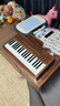 贝初众儿童钢琴玩具男女孩电子琴一岁宝宝婴儿早教益智玩具周岁生日礼物 礼盒充电款【37键+乐谱+琴贴】 1-3-6岁木质小钢琴2岁4岁2025火的最玩具 实拍图