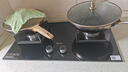 美的（Midea）【国家补贴换新立减20%】燃气灶双灶家用5.0KW大火力黑晶宽面板台嵌两用双灶 天然气灶Q330 实拍图