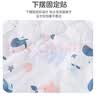 9i9婴儿抱被秋冬夹棉新生儿睡袋宝宝防惊跳襁褓包被A140蓝0-3月 实拍图