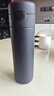 米家保温杯弹盖版 480ml 316L不锈钢 长效保冷保温大容量茶杯藏蓝色 实拍图