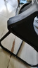 霓峰人体工学椅电竞椅办公椅靠背书桌椅电脑椅久坐舒服宿舍职员学习椅 【弓形进口乳胶款】黑框黑网黑架 实拍图