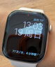 Apple/苹果 Watch Series 10 智能手表GPS款42毫米玫瑰金色铝金属表壳淡桃粉色运动型表带S/M MX1R3CH/B 实拍图