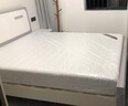 德满居 床 实木床 床现代简约 双人床白色北欧主卧轻奢全实木床婚床 静音床+薰衣草床垫（23cm)全拆床垫+2柜 1.5米*2.0米满铺床板 实拍图