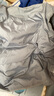 雪中飞经典新款百搭轻薄男式立领短款羽绒服马甲包边大口袋休闲鸭绒 静谧灰|8210-女 M 170/92A 实拍图