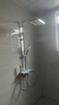 九牧（JOMOO）花洒淋浴套装琴键按摩喷枪除垢顶喷水愈精灵淋浴器36668-882/1B-1 实拍图