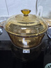 康宁2.25L晶彩透明耐热玻璃汤锅炖锅 耐高温明火直烧【JOY联名款】 实拍图