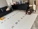 贝易宝宝爬爬垫婴儿拼接爬行垫家用地板垫垫子防滑地垫儿童客厅室内垫 条纹彩虹-18片 58*58*2cm/片—无缝满铺 实拍图