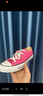 匡威（Converse）官方 All Star男女低帮帆布鞋西瓜红玫红色A06569C A06569C 36.5 实拍图
