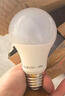 超亮led灯泡e27螺口家用白光暖光护眼照明3W5W7W9W12瓦球泡节能灯 超亮【12W】好灯好质量 白光【2支装】 实拍图