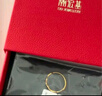 潮宏基心动足金黄金戒指女素圈送女友生日礼物计价 活圈口 约1g 实拍图
