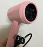 小米宝宝系列电吹风机大功率不伤发发廊吹风机负离子锤子吹风筒学生家用吹风筒冷热风吹头发 渐变粉【1300w】三档调节+蓝光负离子 实拍图