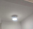 欧普（OPPLE）风扇灯吊扇灯24瓦LED照明低噪音餐厅卧室吊灯灯具包安装 冰风白 实拍图