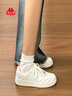 卡帕（Kappa）女鞋秋季2025新款增高小白鞋子女款休闲运动板鞋女潮鞋 奶茶粉 37 实拍图