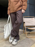 森马（Semir）休闲裤男防水防油防污冬直筒长裤裤子109724127108 实拍图