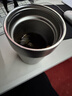 小熊（Bear）保温杯 咖啡杯316L不锈钢 双饮男女生高级水杯银色350ml伴手礼物 实拍图
