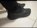 Saucony【彭于晏同款】索康尼胜利22专业强缓震跑鞋男厚底跑步鞋运动鞋男 黑色【SE版宽楦】 43 实拍图