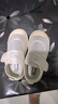 男女童休闲室内鞋新款透气低帮魔术贴软底儿童网鞋 白色 27 【内长17.5cm建议脚长16.5cm】 实拍图