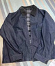 优衣库男装女装休闲拉链短茄克外套巴恩风翻领夹克478230 480827 480827/68深蓝色(牛仔色) 2XL 实拍图