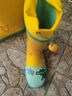 lemonkid儿童雨鞋高筒女童男孩防水防滑橡胶雨靴学生水鞋 蓝色机器人 31 实拍图