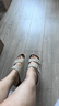 BIRKENSTOCK勃肯德国进口女款牛皮绒面革软底白色Arizona双扣拖鞋 复古白色窄版1024516 39 实拍图