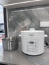 美的（Midea）电压力锅5L家用电饭煲高压锅4-6人 304不锈钢内胆 全自动智能预约开盖火锅煲汤炖煮粥MY-E5622饭锅 实拍图