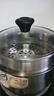 爱仕达（ASD）汤锅 304不锈钢小蒸锅 带蒸屉炖煮锅 20CM燃气电磁炉通用奶锅B1-Z 实拍图