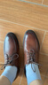 百丽通勤商务皮鞋男秋冬新商场款牛皮正装鞋婚鞋CF01DCM9预售 绅士棕 43 (265mm) 实拍图