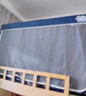 无印良品学生宿舍强遮光防尘帘 床帘单人床蚊帐90*190*110cm【上铺】 实拍图