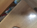 艺航优品【桌垫无味环保餐桌布水晶板PVC软玻璃防水防烫防油透明磨砂茶几 食品级透明2.0mm 80*140cm 实拍图
