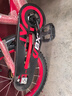 哈叮龙儿童自行车男孩3-6-8-9岁小孩单车脚踏车男女孩宝宝童车带辅助轮 运动款 【中国红】 工具包-闪光轮 14寸95-105cm适合3-6岁宝宝 实拍图