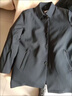 罗蒙冬季羽绒服男士轻薄商务冬装中年风衣翻领爸爸装行政夹克外套 Y208上青色纽扣款【可拆卸内胆】 XL 180/建议140-155斤穿 实拍图