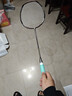 VICTOR威克多羽毛球拍碳素纤维单拍小隼TK-HAWK黑 4U已穿线25磅附手胶 实拍图