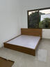 全友家居 北欧原木风板式床1.8米x2米主卧室简约现代家用木板双人床 实拍图